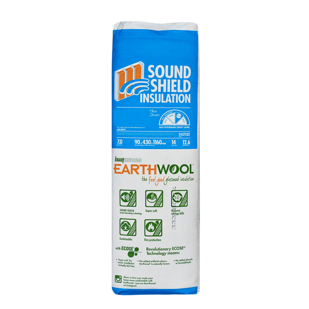 Knauf Earthwool® Acoustic Mid-Floor Insulation Batts