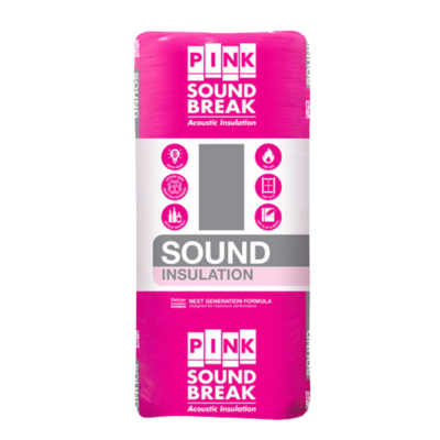 Pink Soundbreak Insulation Batts
